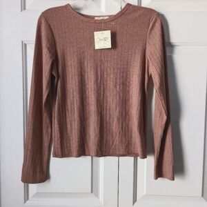Olivia Rae crop top Long Sleeve shirt